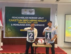 Kantongi Nomor Urut, Dua Caketum HIPMI Maluku Utara Siap Bertarung 