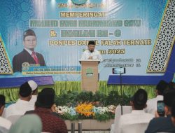 Peringati Maulid Nabi dan Milad ke-6 Ponpes Darul Falah Bareng Wagub Malut