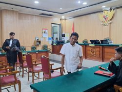 Mantan Bendahara WKDH Maluku Utara Dituntut 2,6 Tahun Penjara