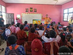 NHM Peduli Jangkau SD Inpres Sosol, Laksanakan Program Edukasi Mitigasi Bencana dan PHBS