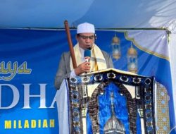 Wabup Halmahera Utara Khotbah Salat Iduladha di Desa Kira