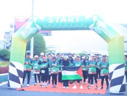 Yakesma Malut Gelar Fun Run Dukung Palestina, Kumpulkan Donasi Rp90 Juta 