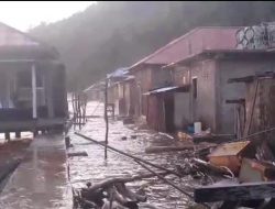 Air Laut Meluap, 31 Kepala Keluarga di Halmahera Barat Mengungsi