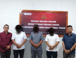 3 Tersangka Korupsi SPPD Fiktif Diserahkan ke Kejari Halmahera Timur