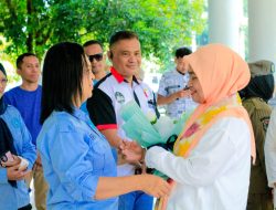 Sambut Kontingen HKG PKK Malut, Pemkab Halbar Komitmen Beri Pelayanan Terbaik