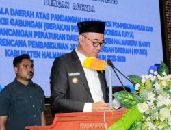 Wabup Halbar Jawab Pandangan Umum Fraksi DPRD soal RPJMD 2025-2029