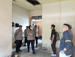 Kapolres Ternate Kunjungi Polsek Moti, Pantau Kinerja Personel hingga Rencana Renovasi Rumdis