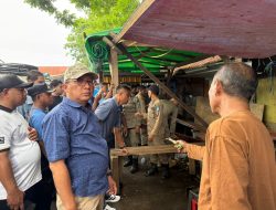 Pemkot Ternate Bongkar Lapak di Kawasan Terminal Gamalama