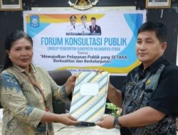 Pemkab Halmahera Utara Gelar Forum Konsultasi Publik, Dorong Peningkatan Standar Pelayanan 