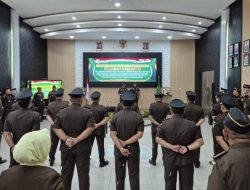 Kajati Malut Lantik Pejabat Baru, Wakajati hingga 7 Kajari Resmi Berganti