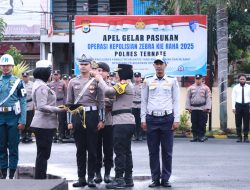 Operasi Zebra 2025 Dimulai, Kapolres Ternate Tekankan Pendekatan Humanis 