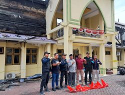 Selidiki Kebakaran Asrama Haji, Polres Ternate Libatkan Tim Labfor Polda Sulut 