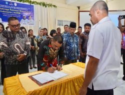 Hernefer Tjandua Resmi Nakhodai KORMI Halmahera Utara