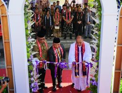 Jelang Natal, NHM Resmikan Gereja Pusat GMIH Tobelo yang Dibangun Pasca Kebakaran