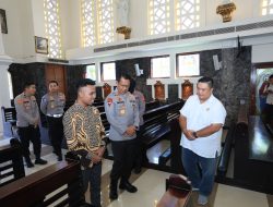 Jelang Natal 2025, Kapolda Sambangi Empat Gereja di Kota Ternate