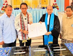 Wakil Bupati Halmahera Selatan Resmikan Gereja Imanuel Desa Kawasi