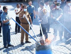 BNNP Malut Musnahkan 8,5 Kg Barang Bukti, Gubernur Sherly Ingatkan Bahaya Narkoba