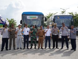 Pemprov Malut Lepas Angkutan Bus Gratis Nataru, Layani Tiga Rute Utama