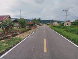 Pelaksana Proyek Jalan Weda–Mafa–Matuting–Saketa Pastikan Pekerjaan Sesuai Spesifikasi