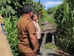 Bupati Halmahera Utara Tinjau Jembatan Ake WKO, Tekankan Perbaikan Jelang Nataru