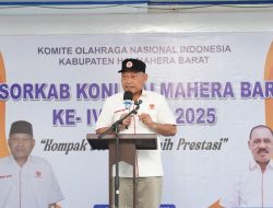 Musorkab KONI Halbar Jadi Spirit Kebangkitan Olahraga Daerah