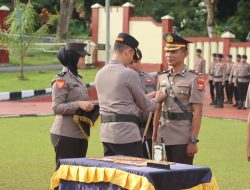 Kabag Ops dan Wakapolres Halmahera Selatan Berganti 