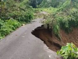 Cuaca Ekstrem Picu Longsor di Sasur Pantai, Akses Jalan Utama Terancam Putus Total