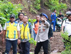 Plh Kapolres Ternate Tinjau Lokasi Banjir di Hiri, BWS Tekankan Kolaborasi