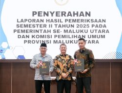 Terima LHP BPK, Pemkot Ternate Tekankan Pelayanan Kesehatan di Tiga Pulau Terluar 