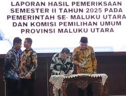 BPK Serahkan LHP Semester II 2025, Wagub Sarbin Tekankan Pentingnya Transparansi 