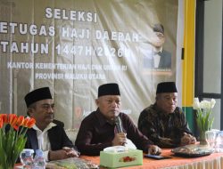 Seleksi Petugas Haji Daerah, Wagub Malut Tekankan Pelayanan Terbaik