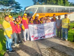 NHM Sediakan Bus Untuk Relawan PMR di Kegiatan Temu Bakti II