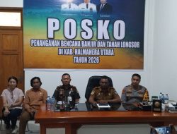 Pemkab Halmahera Utara Cabut Status Tanggap Darurat Banjir dan Longsor 
