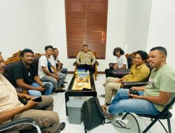 Kapolres Halbar dan Jurnalis Bedah Etika Pers Terkait Dinamika Daerah