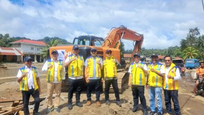 Respons Cepat Pasca-Banjir Halbar, BPJN Maluku Utara Kerahkan Alat Berat ke Kecamatan Ibu
