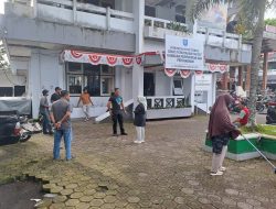 Aksi Sigofi Gam, Disperkimtan Ternate Fokus Bersihkan Kantor dan Lingkungan Rusunawa