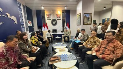 Wali Kota Temui Wamendari, Laporkan Kesiapan Rakernas JKPI XII di Ternate 