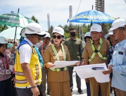 Gubernur Sherly Tinjau Pembangunan Sekolah Rakyat di Halmahera Barat