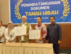 Pemkab Halmahera Timur Resmi Hibahkan Lahan ke BULOG