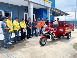 NHM Bantu Tingkatkan Kebersihan Pelabuhan Sofifi demi Kenyamanan Penumpang