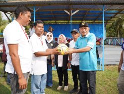 Buka Turnamen Sepak Bola, Wagub Malut Tekankan Sportivitas dan Skill Pemain