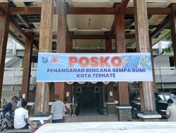 Pemkot Ternate Buka Posko Bencana Gempa Bumi, Warga Diimbau Tetap Tenang