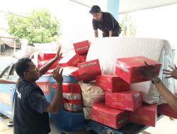 Pemprov Maluku Utara Salurkan Bantuan ke Batang Dua Ternate