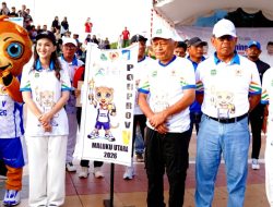 Gubernur Maluku Utara Luncurkan Maskot dan Logo Porprov 2026