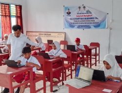 Keterbatasan Perangkat, Siswa SDN 13 Halbar Terpaksa Numpang Ujian TKA di Sekolah Lain 