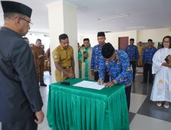Sekda Halmahera Utara Lantik 14 Pejabat Eselon III dan IV