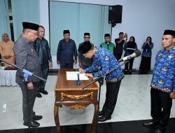 Wali Kota Ternate Lantik 23 Pejabat, Ini Daftar Namanya