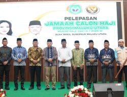 Wagub Malut Lepas Keberangkatan 764 Calon Haji, Pesan Jaga Kekompakan 