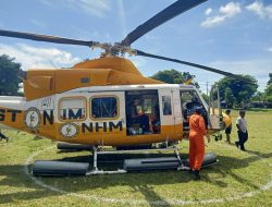 NHM Kerahkan Helikopter untuk Evakuasi Medis Pasien RSUD Tobelo ke Manado
