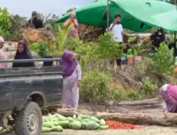 Akses Jalan Dipalang Pengunjuk Rasa, Petani Soligi Protes: Hasil Panen yang Mau Dijual Jadi Busuk